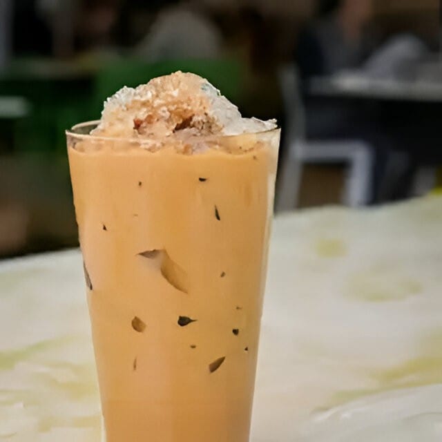 Du Monde Milk Coffee.