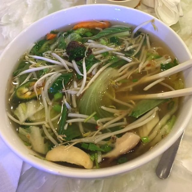 Shrimp Noodle Soup.