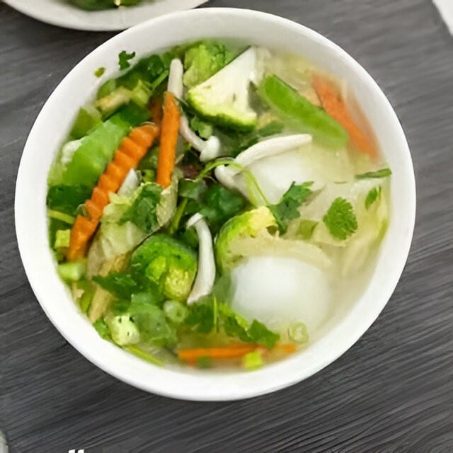 Tank's Vegetarian Soup.