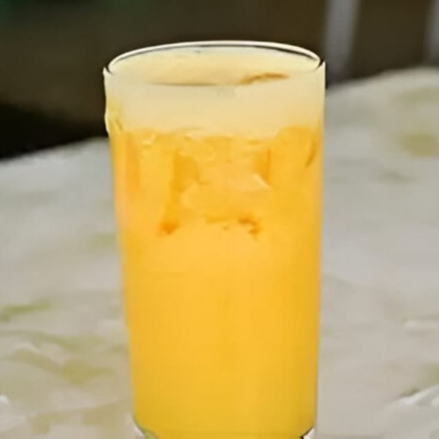 Fresh Pressed Pineapple Juice.