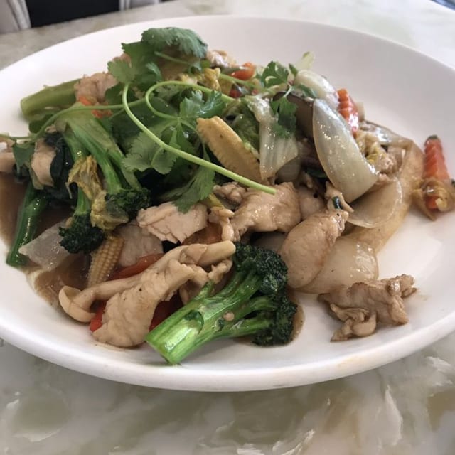 Chicken Broccoli.