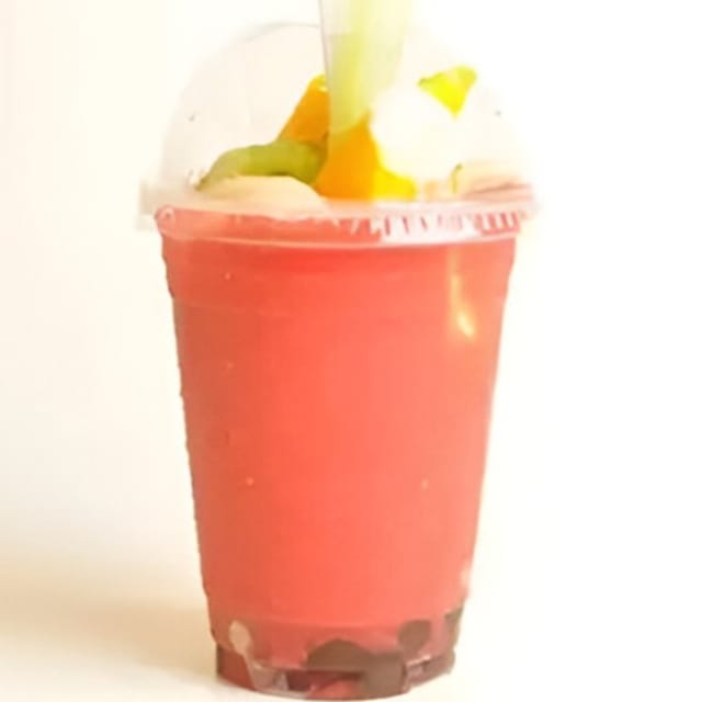 Fresh Pressed Watermelon Juice.