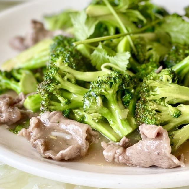 Beef Broccoli.