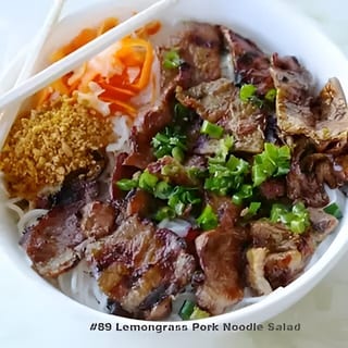 89. Grilled Lemongrass Pork Noodle Salad