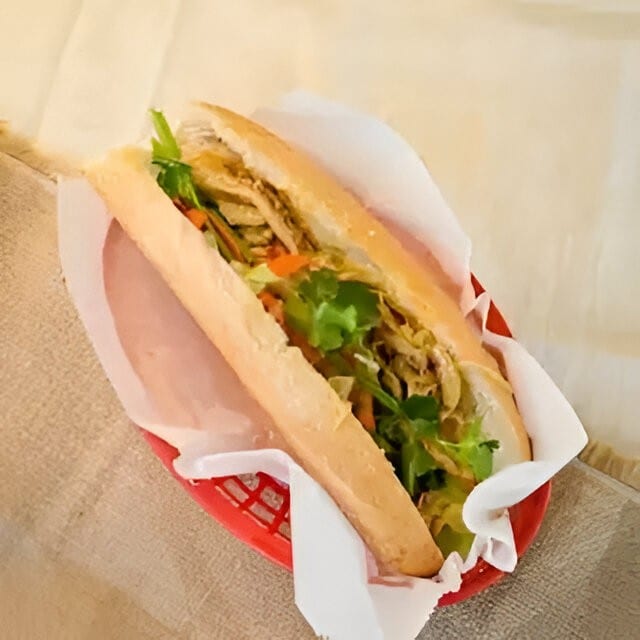 Sautéed Chicken Sandwich.