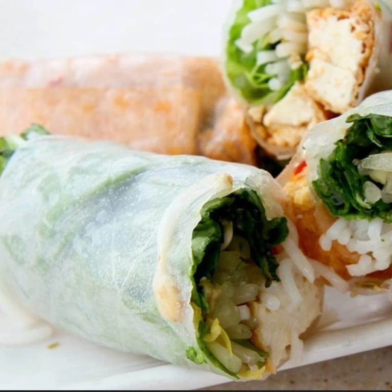 Savor Our Spring Rolls
