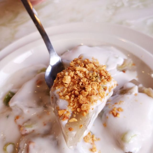 Tank's Steamed Banana Cake.