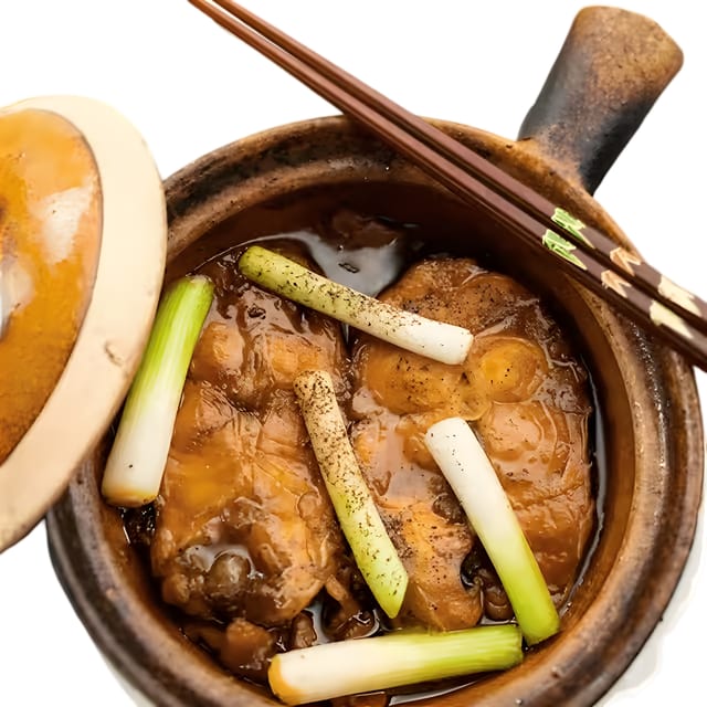 Caramelized Catfish in a Clay Pot.